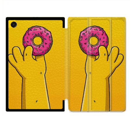 Coque Renforcée Pour Galaxy Tab A11 8.7 Simpson Donuts