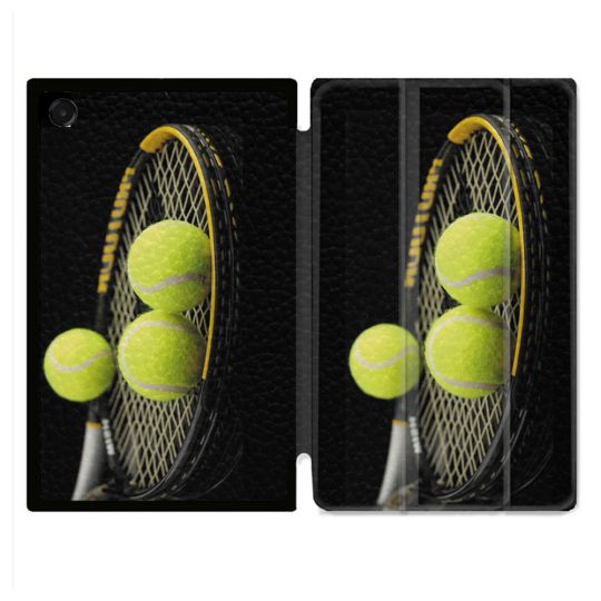 Coque Renforcée Pour Galaxy Tab A11 8.7 Sport Tennis Balls