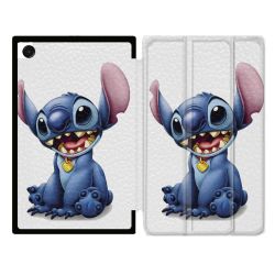 Coque Renforcée Pour Galaxy Tab A11 8.7 Stitch Blanc