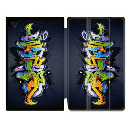Coque Renforcée Pour Galaxy Tab A11 8.7 Street Art Graffiti