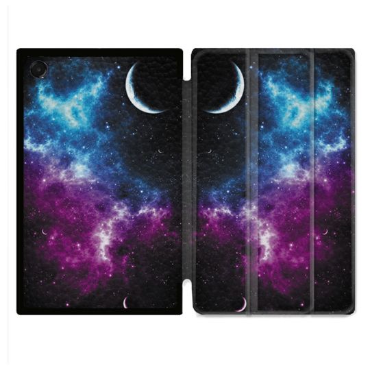 Coque Renforcée Pour Galaxy Tab A11 8.7 Univers Bleu Violet