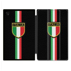 Coque Renforcée Pour Galaxy Tab A11 8.7 Voyage Italie 3 Noir