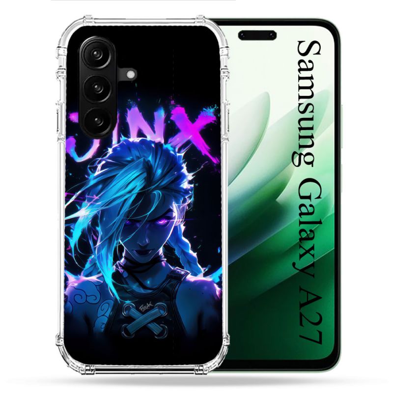 Coque Renforcée Pour Samsung Galaxy A27 5G Arcane Jinx Night