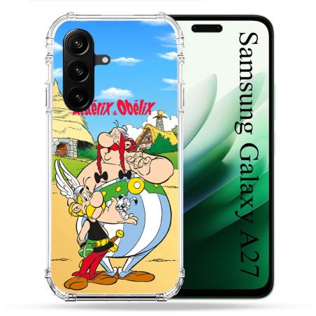 Coque Renforcée Pour Samsung Galaxy A27 5G Astérix Obélix Color