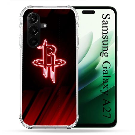 Coque Renforcée Pour Samsung Galaxy A27 5G Basket Houston Rockets