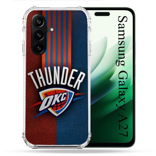 Coque Renforcée Pour Samsung Galaxy A27 5G Basket Oklahoma City Thunder