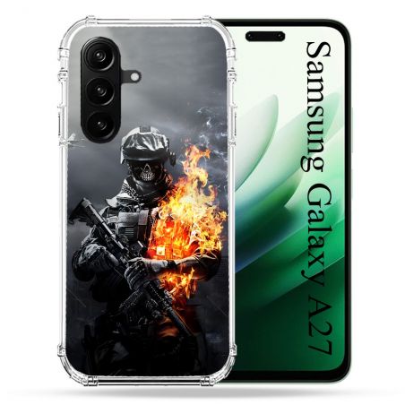 Coque Renforcée Pour Samsung Galaxy A27 5G Call Of Duty Squelette