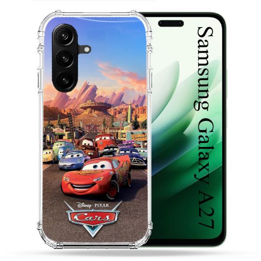 Coque Renforcée Pour Samsung Galaxy A27 5G Cars Affiche