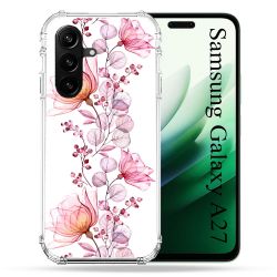 Coque Renforcée Pour Samsung Galaxy A27 5G Fleur Eclosion