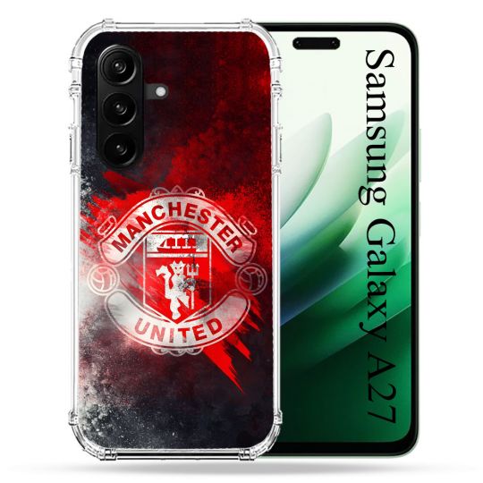 Coque Renforcée Pour Samsung Galaxy A27 5G Foot Manchester United