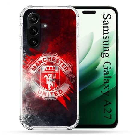 Coque Renforcée Pour Samsung Galaxy A27 5G Foot Manchester United