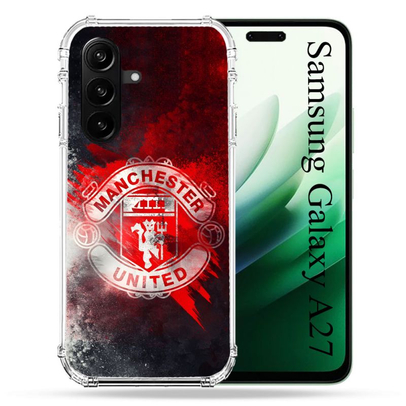 Coque Renforcée Pour Samsung Galaxy A27 5G Foot Manchester United