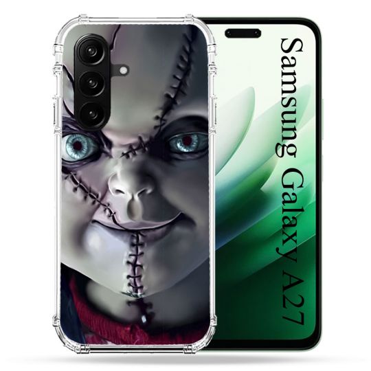 Coque Renforcée Pour Samsung Galaxy A27 5G Horreur Chucky Cicatrice