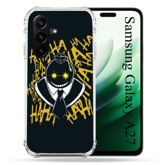 Coque Renforcée Pour Samsung Galaxy A27 5G Manga Assassination Classroom Kuro Noir