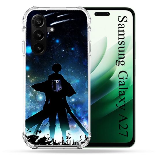 Coque Renforcée Pour Samsung Galaxy A27 5G Manga Attaque Titans Levi