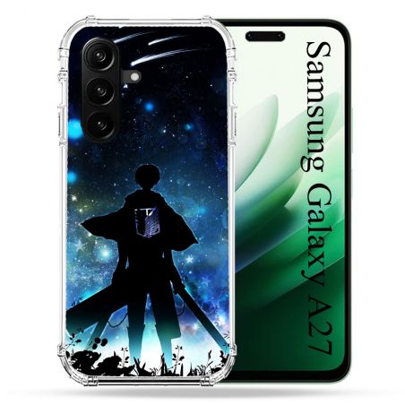 Coque Renforcée Pour Samsung Galaxy A27 5G Manga Attaque Titans Levi