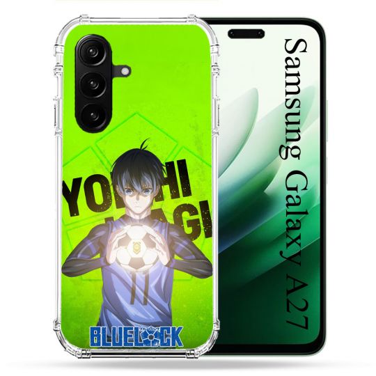 Coque Renforcée Pour Samsung Galaxy A27 5G Manga Blue Lock Yoichi Isagi