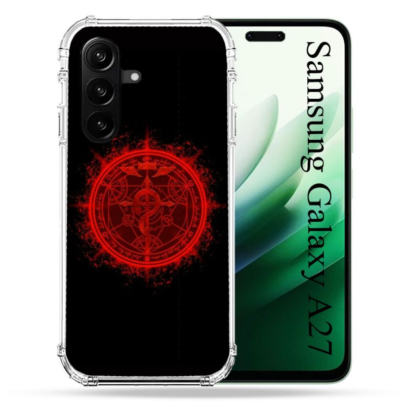 Coque Renforcée Pour Samsung Galaxy A27 5G Manga Fullmetal Alchemist Logo