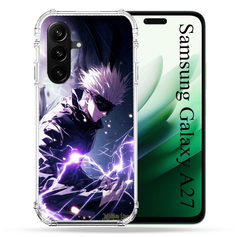 Coque Renforcée Pour Samsung Galaxy A27 5G Manga Jujutsu Kaisen Gojo Saturo