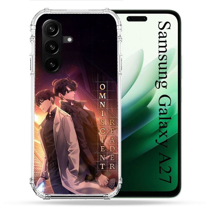 Coque Renforcée Pour Samsung Galaxy A27 5G Manga Lecteur Omniscient Affiche
