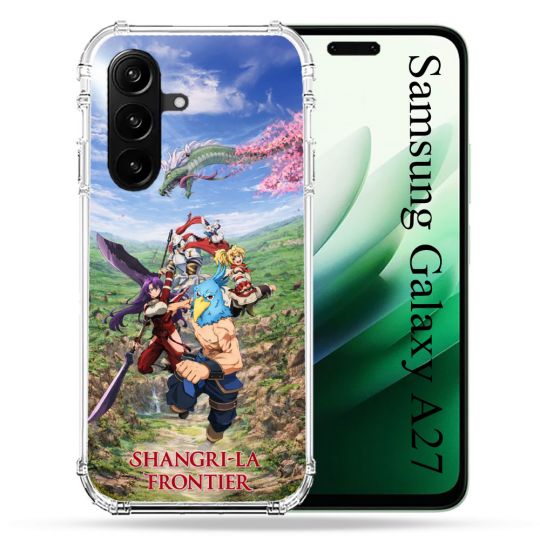 Coque Renforcée Pour Samsung Galaxy A27 5G Manga Shangri La Frontier Affiche