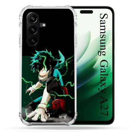 Coque Renforcée Pour Samsung Galaxy A27 5G Manga My Hero Academia Deku