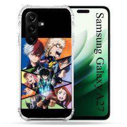 Coque Renforcée Pour Samsung Galaxy A27 5G Manga My Hero Academia Noir