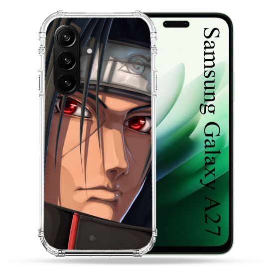 Coque Renforcée Pour Samsung Galaxy A27 5G Manga Naruto Itachi Visage