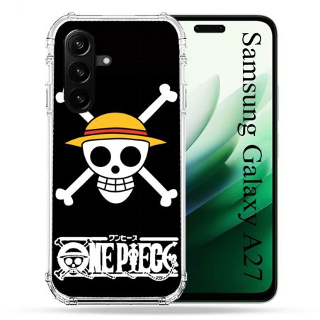 Coque Renforcée Pour Samsung Galaxy A27 5G Manga One Piece Tete de Mort