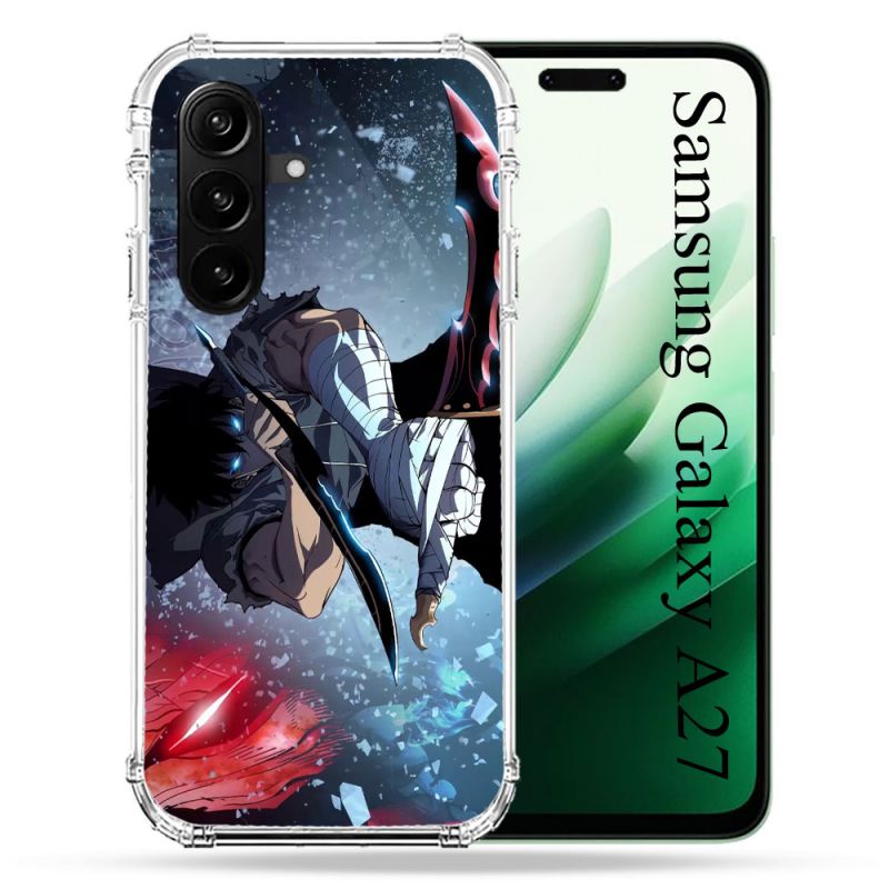 Coque Renforcée Pour Samsung Galaxy A27 5G Manga Solo Leveling Sung Epee
