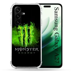 Coque Renforcée Pour Samsung Galaxy A27 5G Monster Energy Vert