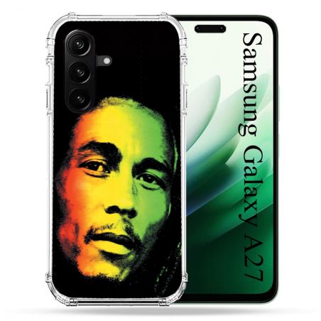 Coque Renforcée Pour Samsung Galaxy A27 5G Musique Bob Marley 2