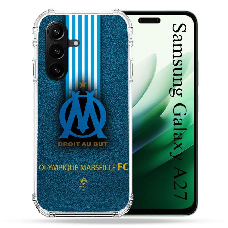 Coque Renforcée Pour Samsung Galaxy A27 5G Olympique Marseille OM Bande