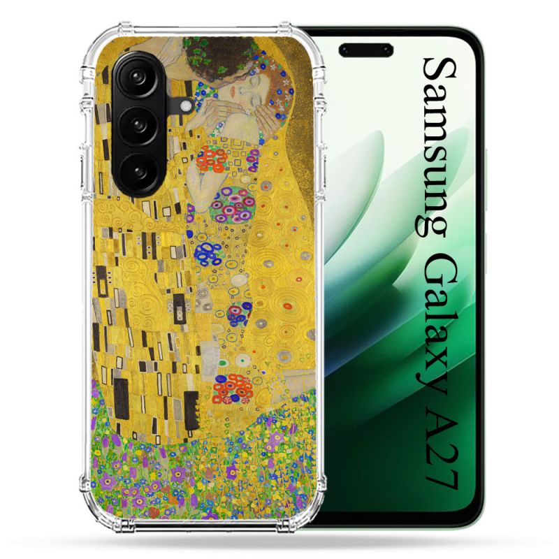Coque Renforcée Pour Samsung Galaxy A27 5G Peinture Le Baiser