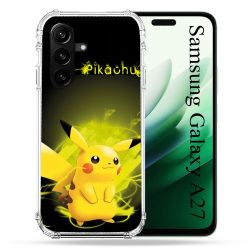 Coque Renforcée Pour Samsung Galaxy A27 5G Pokemon Pikachu Eclair