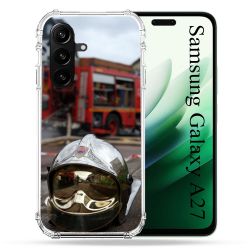 Coque Renforcée Pour Samsung Galaxy A27 5G Pompier Casque Camion