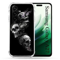 Coque Renforcée Pour Samsung Galaxy A27 5G Tete de Mort Triple