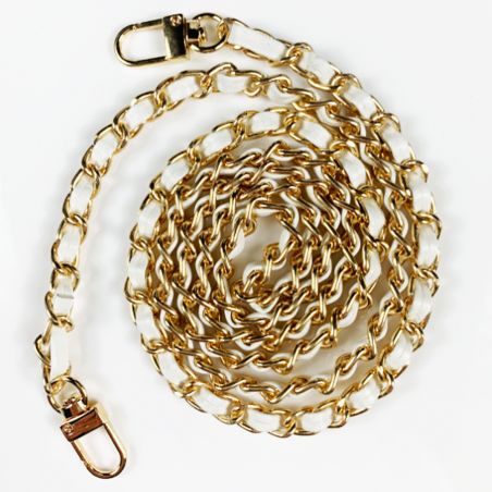 Coque Pour Samsung Galaxy S26 Ultra avec Lanière / Cordon Chaine suspendue Blanc