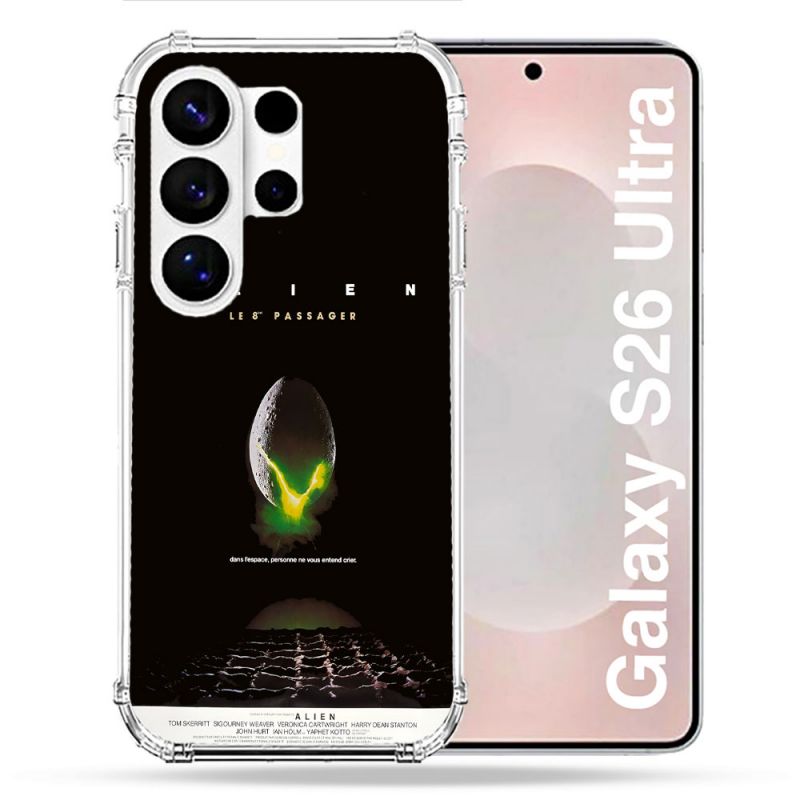 Coque Renforcée Pour Samsung Galaxy S26 Ultra Alien Affiche