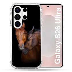 Coque Renforcée Pour Samsung Galaxy S26 Ultra Animal Cheval Marron