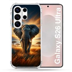 Coque Renforcée Pour Samsung Galaxy S26 Ultra Animal Elephant Savane