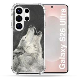 Coque Renforcée Pour Samsung Galaxy S26 Ultra Animal Loup Hurlement
