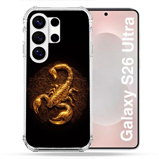 Coque Renforcée Pour Samsung Galaxy S26 Ultra Animal Scorpion Fresque 2026