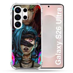 Coque Renforcée Pour Samsung Galaxy S26 Ultra Arcane Jinx Bleu