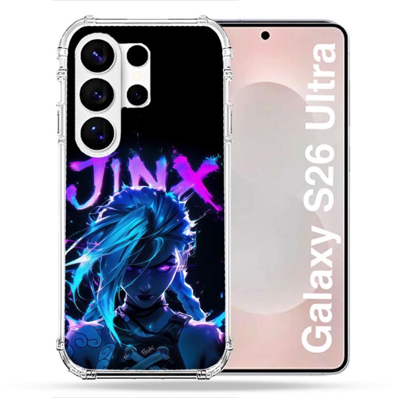 Coque Renforcée Pour Samsung Galaxy S26 Ultra Arcane Jinx Night