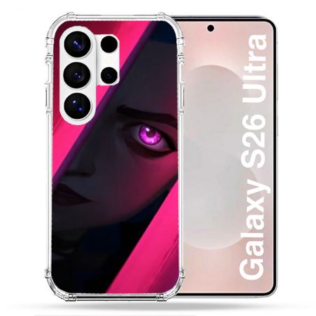 Coque Renforcée Pour Samsung Galaxy S26 Ultra Arcane Jinx Rose