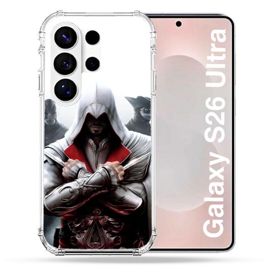 Coque Renforcée Pour Samsung Galaxy S26 Ultra Assassin Creed Mask
