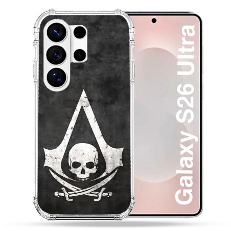 Coque Renforcée Pour Samsung Galaxy S26 Ultra Assassin Creed Tete Mort