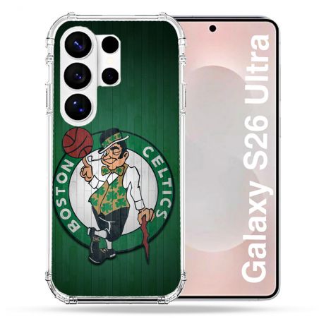 Coque Renforcée Pour Samsung Galaxy S26 Ultra Basket Boston Celtics