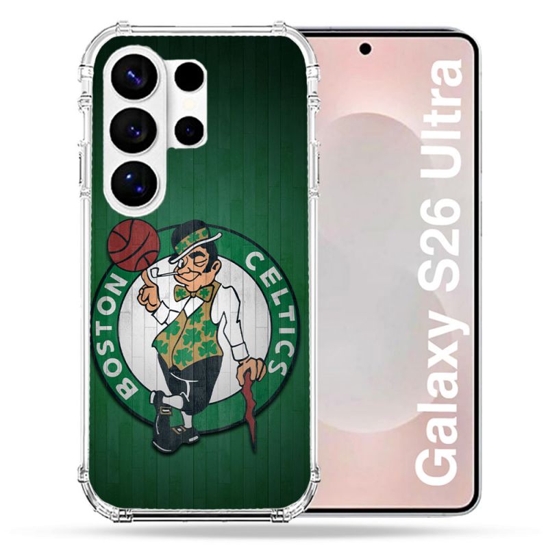 Coque Renforcée Pour Samsung Galaxy S26 Ultra Basket Boston Celtics